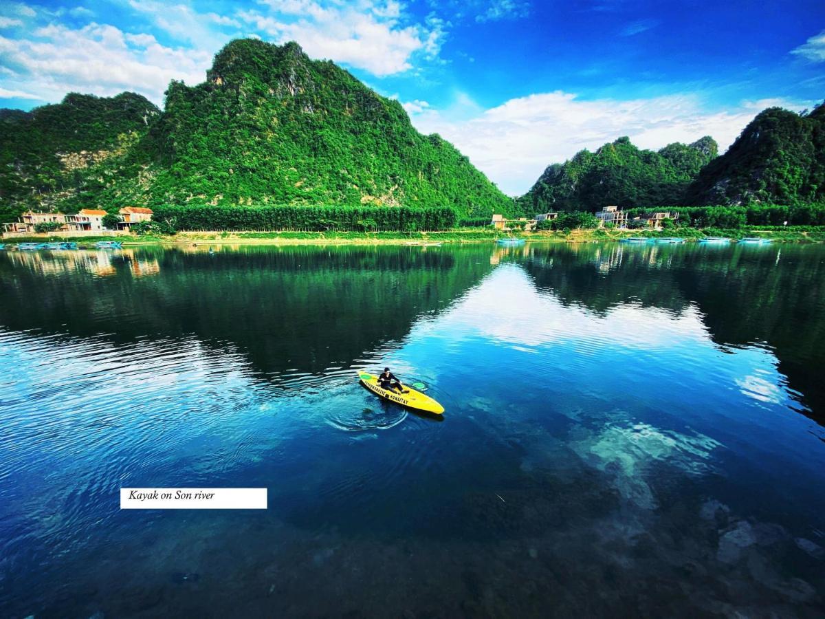 An An Homestay Bungalow Phong Nha Exteriör bild