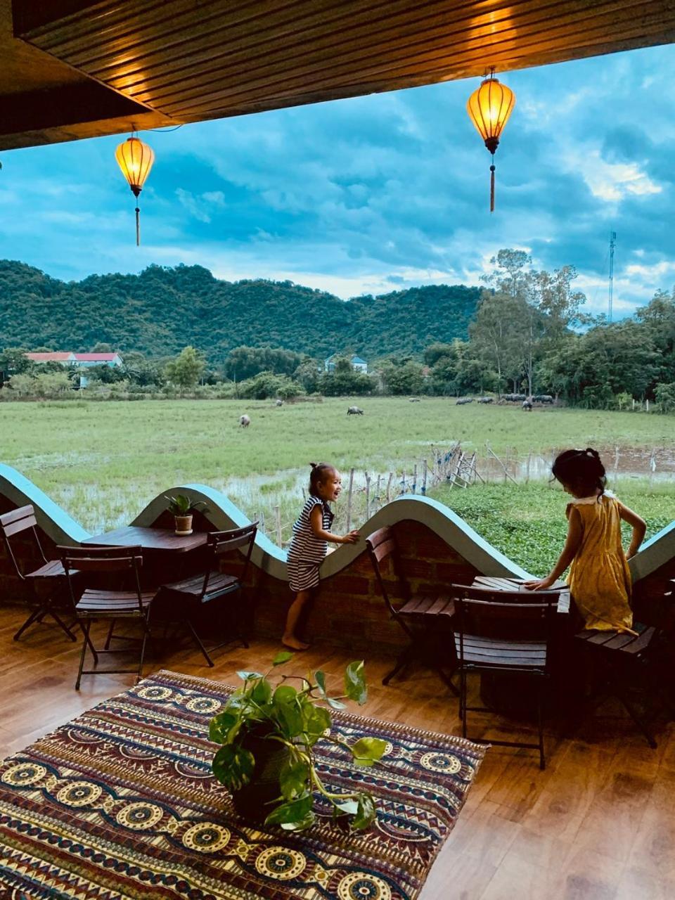 An An Homestay Bungalow Phong Nha Exteriör bild