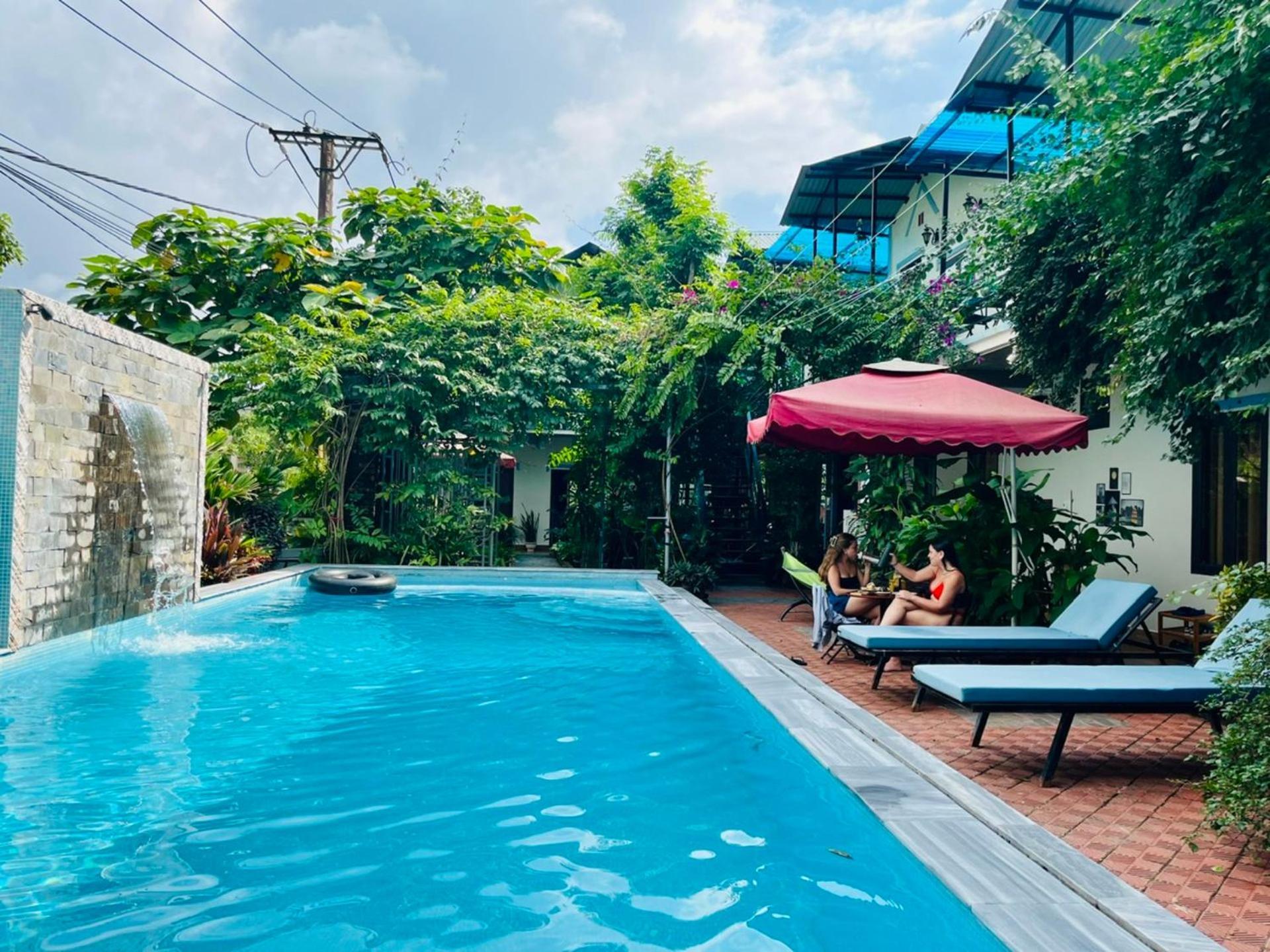 An An Homestay Bungalow Phong Nha Exteriör bild