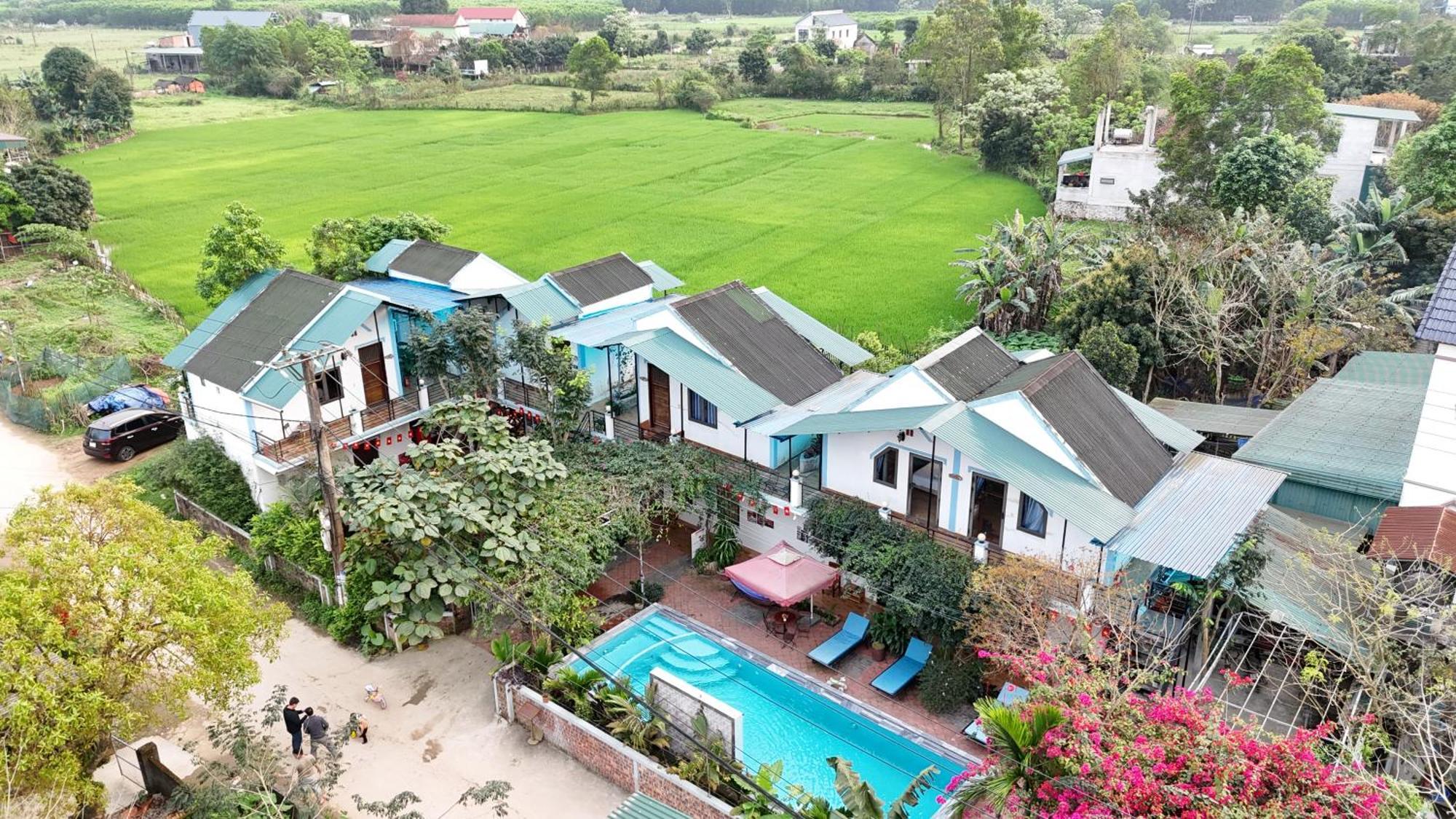An An Homestay Bungalow Phong Nha Exteriör bild