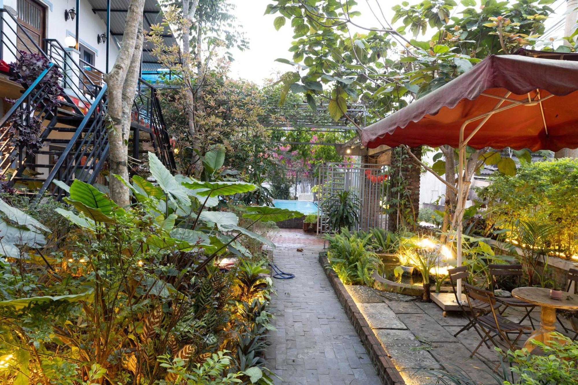 An An Homestay Bungalow Phong Nha Exteriör bild