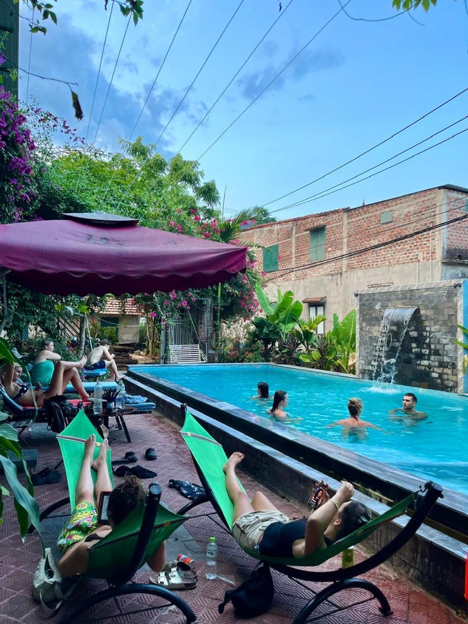 An An Homestay Bungalow Phong Nha Exteriör bild